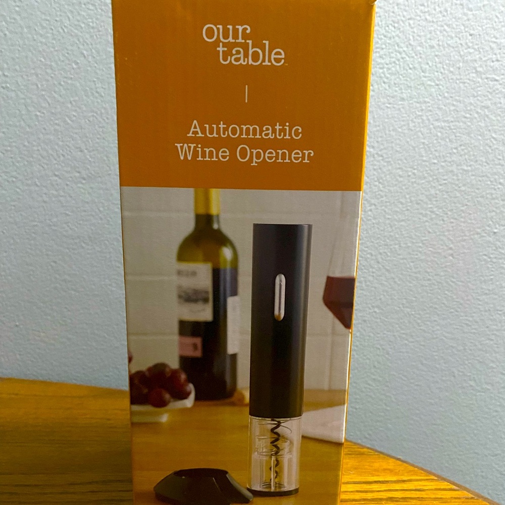 NEW automatic wine opener